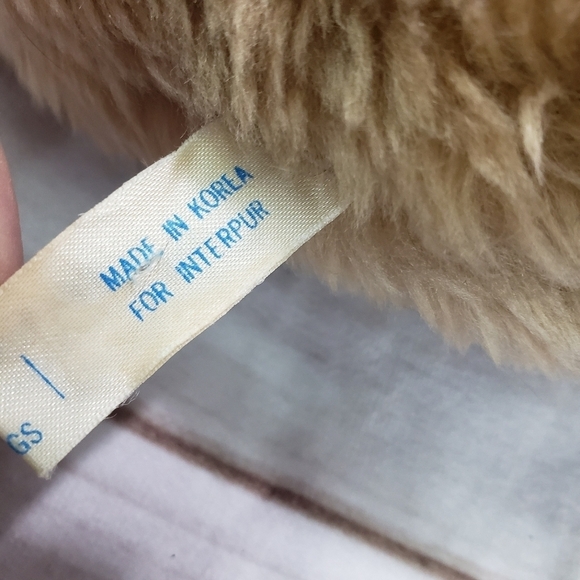 Vintage Interpur Koala Bear Hugger 10 Inch Plush Stuffed Animal Orange Eyes - Picture 7 of 8